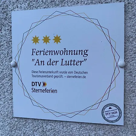 Apartamento An Der Lutter *
